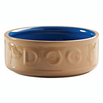 Cane lettered 'DOG' Bowl 10"