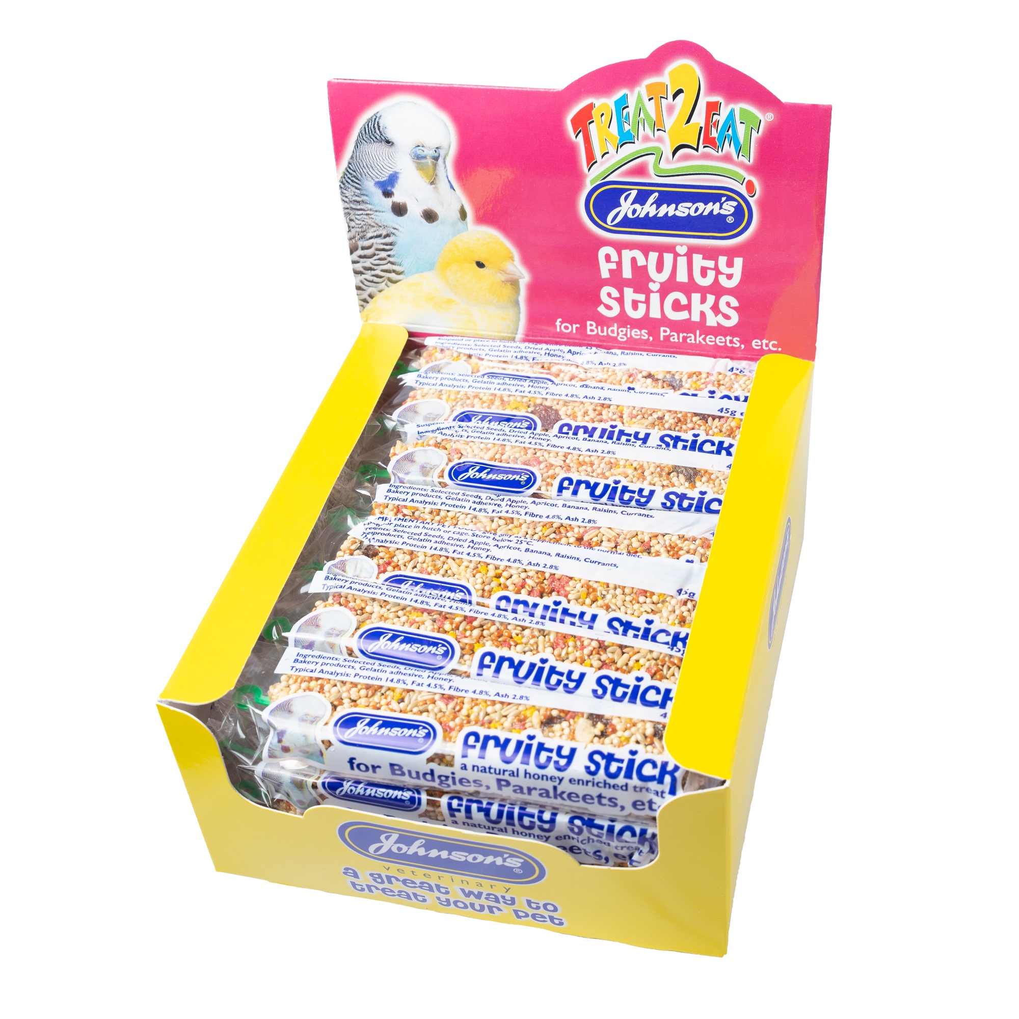 Johnsons Fruity Sticks for Budgies, Parakeets etc - Image 2