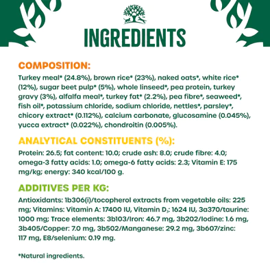 James Wellbeloved Dog Adult Light Turkey 1.5kg - Image 4