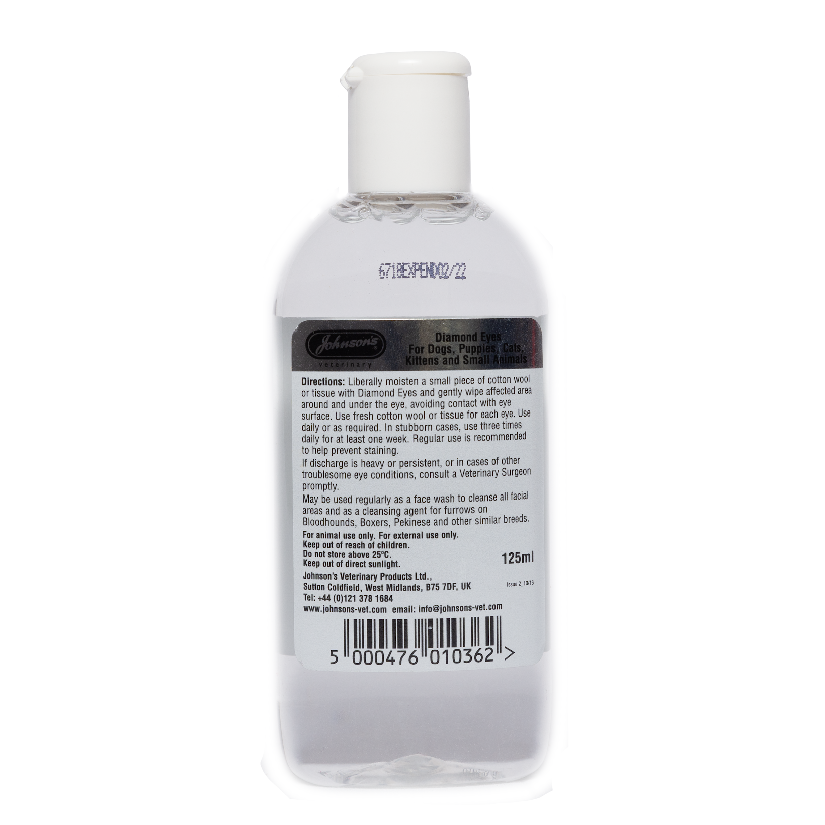 Johnsons Diamond Eyes 125ml