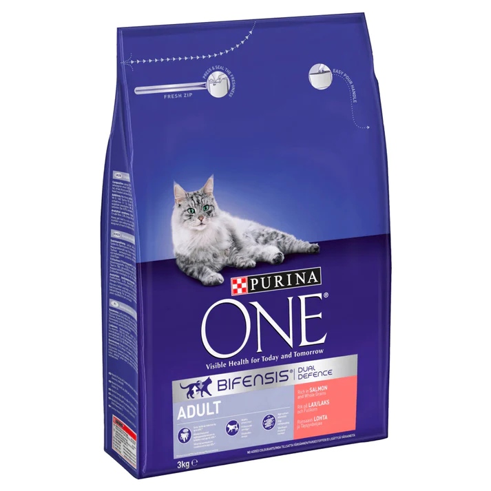 Purina ONE Adult Salmon and Wholegrain 3kg