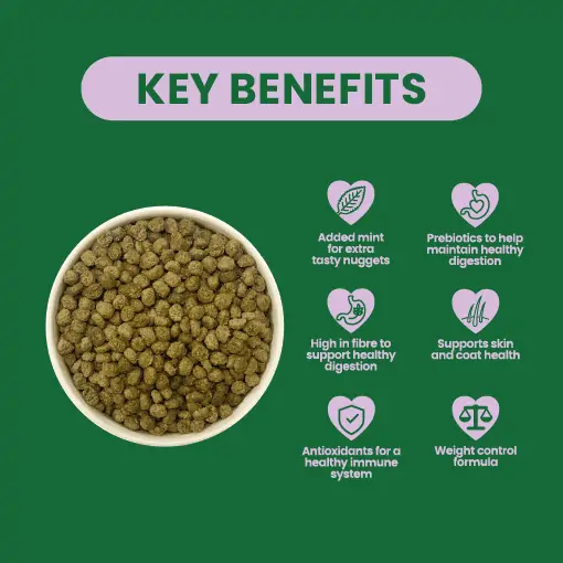 Burgess Excel Rabbit Nuggets Light 1.5kg - Image 2