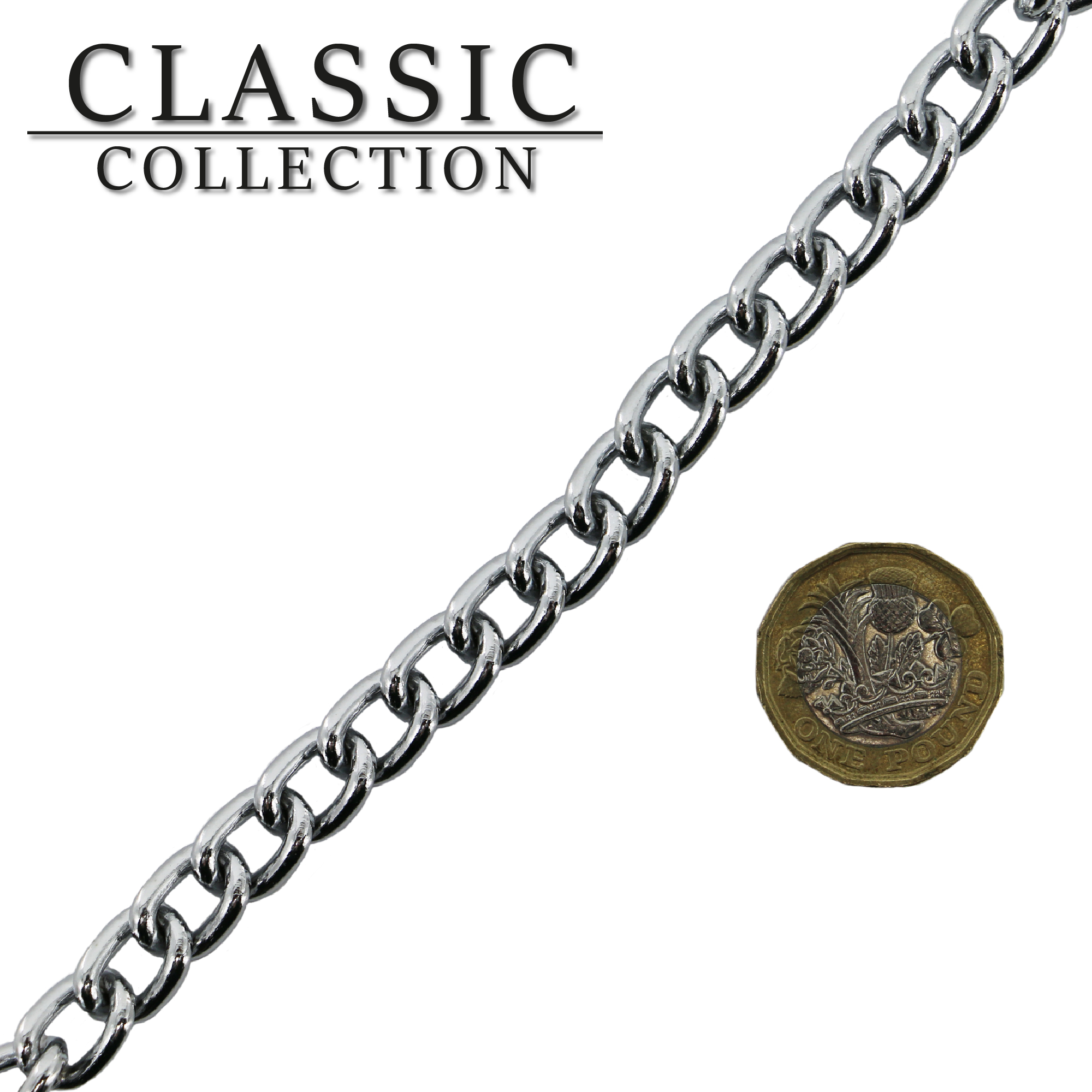 Ancol Medium Chain Lead 80cm - Image 5