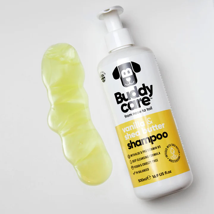 Buddycare Dog Vanilla and Shea Butter Shampoo 500ml - Image 2