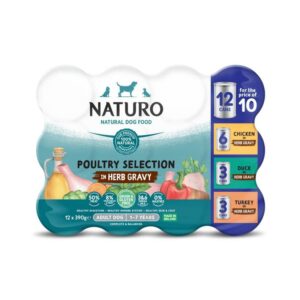Naturo Grain & Gluten Free Poultry Variety Cans 12 x 390g