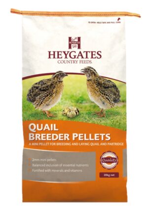 Heygates Quail Layer/Breeder Pellets 20kg
