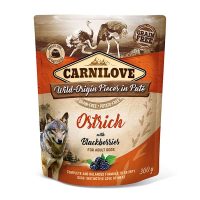 Carnilove Ostrich and Blackberries 300g Pouch