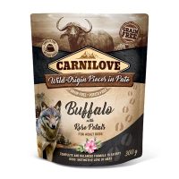 Carnilove Buffalo and Rose Petals 300g Pouch