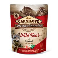 Carnilove Wild Boar & Rosehips 300g Pouch