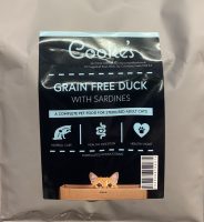 Cooke's duck sterilised cat food