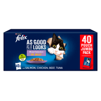 Felix Pouch As Good As It Looks Assorted 40x100g