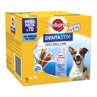 Pedigree 70 piece Small Dog Dentastix Mega Pack