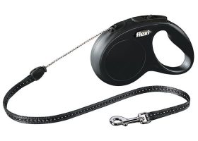 flexi-leads-5m-black