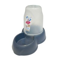 Cat/Dog Feeder Medium - Grey