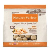 Natures Variety Freeze Dried Chicken Dinner for Dogs 120g