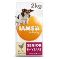 Iams for Vitality Adult Dog Senior Small/Medium 2kg