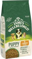 James Wellbeloved Dog Puppy Turkey 2kg