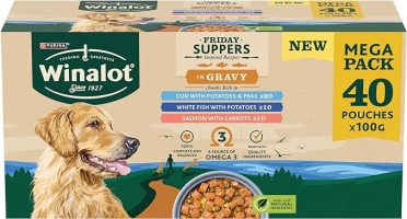 winalot fish pouch in gravy